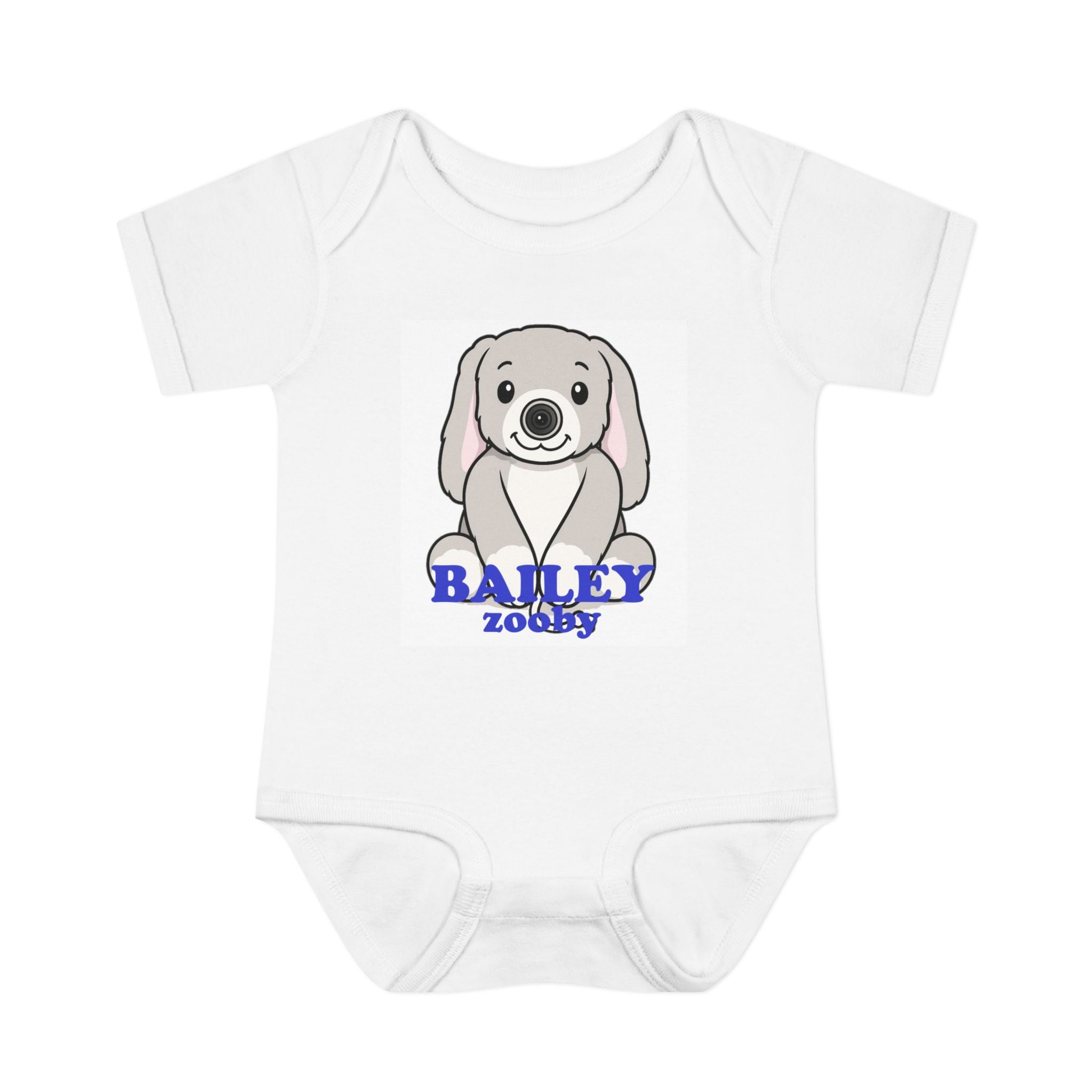 Infant Baby Rib Bodysuit Bailey Bunny