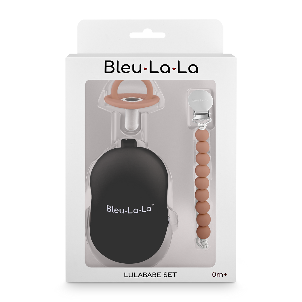Gift Set - Lulababe Pacifier, Clip, and Case Gift Set by Bleu La La - infanttech