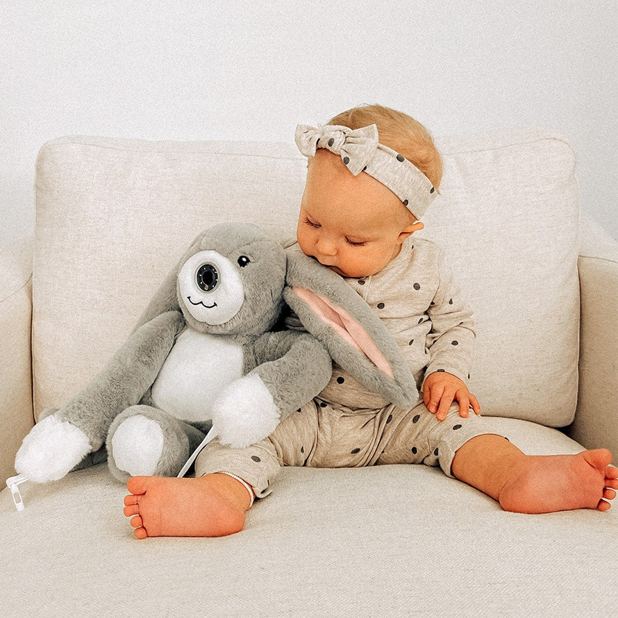 Adorable plush zooby camera comforting baby