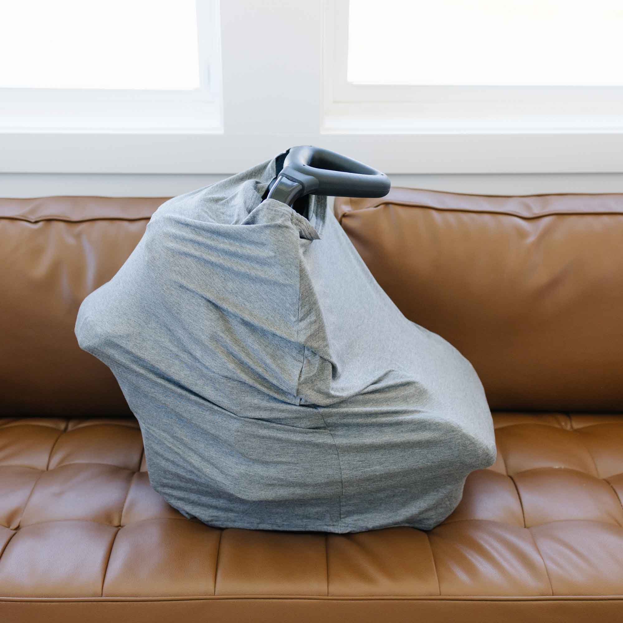 Multi Use Baby Cover - Heather Grey by Dolly Lana