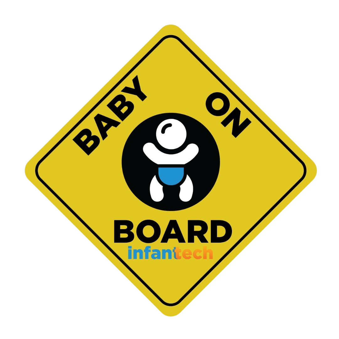 Bebé a bordo Pegatina – infanttech